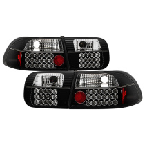 Honda Civic 92-95 2/4DR LED Bakljus - Svarta Spyder Auto